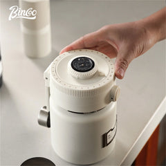 Bincoo Vacuum-Sealed Stainless Steel Coffee Storage Canister 1000ml