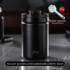 Bincoo Stainless Steel Vacuum Sealed Coffee Canister