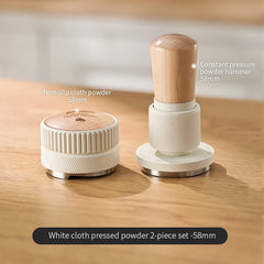 30lb Calibrated Coffee Tamper Set, 51/58mm with Distributor Base