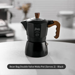 Bincoo Double-Valve Mocha Pot for 2 Persons