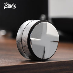 Bincoo 51/58mm Italian Coffee Tamper Station with Storage Board, Bar Mat, and Powder Distributor