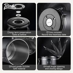 Veken 39oz Stainless Steel Vacuum for Coffee