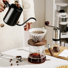 Bincoo Glass Pour Over Coffee Maker Set with Filter, 800ml