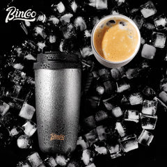 500ml Insulated Spill-Proof Coffee Mug with Lid, Portable Thermos