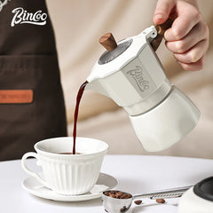 Bincoo Double-Valve Mocha Pot Electric Stove Set
