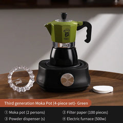 Bincoo Double-Valve Moka Pot - MAny Colors