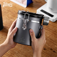 Veken 39oz Stainless Steel Vacuum Coffee Canister