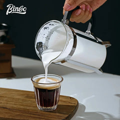 Borosilicate Glass French Press Coffee Pot with Filter (Multifunctional, Tea/Milk)