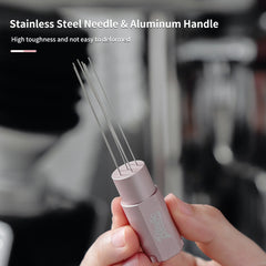 Bincoo Coffee Stainless Steel Magnetic Espresso Loose Powder Needle