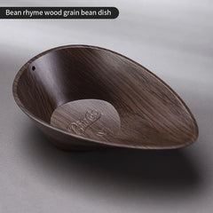 BINCOO Plateaux de dosage de grains de café en bois massif de noyer Pelle à grains de pesée Pelles à mesurer Séparateur de thé Récipient à expresso Ustensiles de cuisine