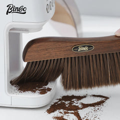 Wooden Handle Coffee Grinder Cleaning Brush