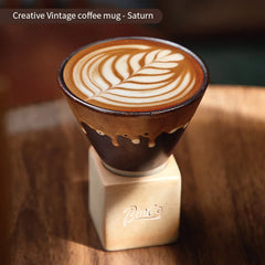 1PC Japanese Style Retro Ceramic Coffee Cup