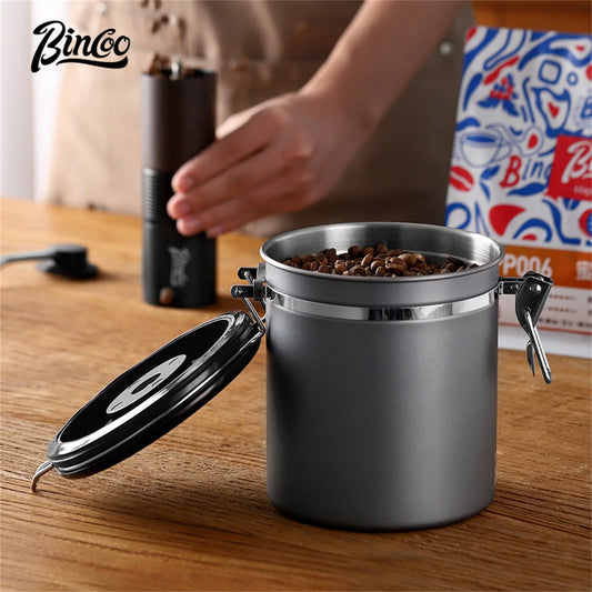 Veken 39oz Stainless Steel Vacuum Coffee Canister
