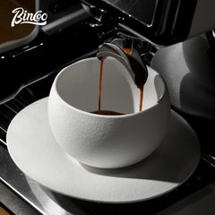 BINCOO 280ml Japanese-style Ceramic Coffee Mug