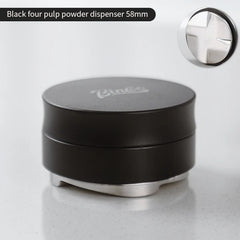 Espresso Distribution Tool/Leveler Four Angled Slopes