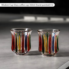 160ml Glass Coffee Cup Drinking Glasses for Espresso