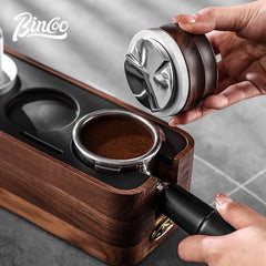 51/58mm 30lb Coffee Tamper & Distributor with Tamping Base