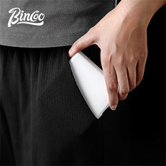 Bincoo Mini Smart Espresso Scale with Timer (2kg/0.1g, g/oz/ml, USB)