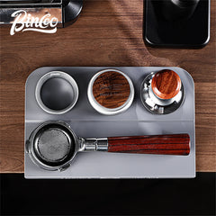 Barista Coffee Anti-Skid Silicone Tamping Mat, 51/53/58mm Portafilter Holder