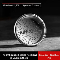 Bincoo Coffee Espresso Filter Basket 51/58.5mm