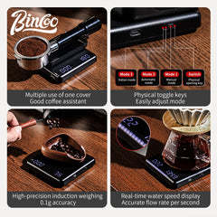 Bincoo Mini Plus Coffee Scale (0.1g Precision, Rechargeable)
