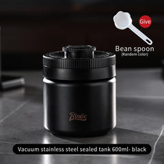 Bincoo Stainless Steel Vacuum Sealed Coffee Canister