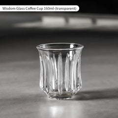 160ml Glass Coffee Cup Drinking Glasses for Espresso