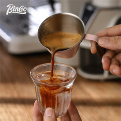 100ml Stainless Steel Espresso Measuring Cup with Scale