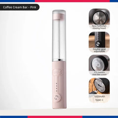 Electric Milk Frother and Coffee Whisk Mixer