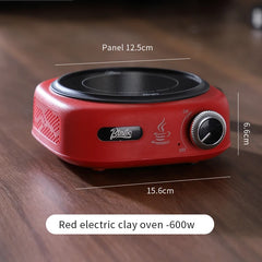 Electric Ceramic Stove, Mocha Pot, Household Coffee Pot, Heating Base, Universal 220V 600W