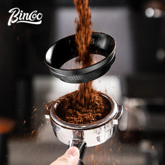Bincoo 51/58mm Magnetic Espresso Dosing Ring Portafilter Funnel