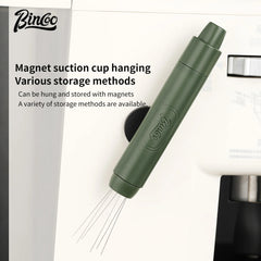 Magnetic Barista Hand Distribution Tool - Powder Stirrer Needle