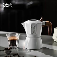 incoo Dual-Valve Moka Pot Espresso Maker Set