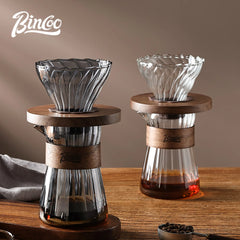 500ml Glass Pour Over Coffee Maker Set with Carafe and Filter