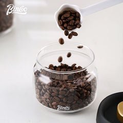 Bincoo Glass Vacuum Sealed Coffee Storage Jar