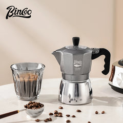 Bincoo 120ml Dual Valve Stovetop Moka Pot Espresso Maker