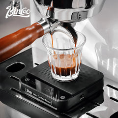 BINCOO Mini Rechargeable Coffee Scale with Timer (2kg/0.3g, Espresso & Pour-Over)