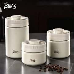 Bincoo Stainless Steel Vacuum Sealed Coffee Canister