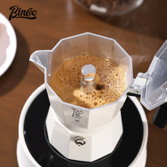 Bincoo Double-Valve Moka Pot with Electric Ceramic Heater 220V 500W