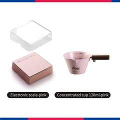 Bincoo 120mL Stainless Steel Espresso Measuring Cup with Scale