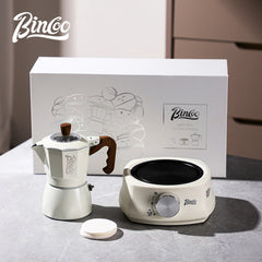 Bincoo Coffee Moka Pot Gift Box Double-Valve Espresso Maker