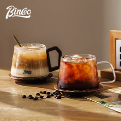 BINCOO 340ML Transparent Heat-resistant Espresso Cup