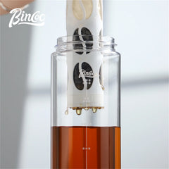 BINCOO 600ml Cold Brew Coffee Bottle and Extraction Cup