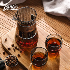 Bincoo Glass Pour Over Coffee Maker Set with Filter, 500ml