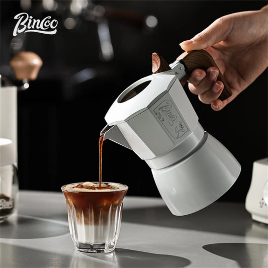 incoo Dual-Valve Moka Pot Espresso Maker Set