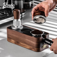 51/58mm 30lb Coffee Tamper & Distributor with Tamping Base
