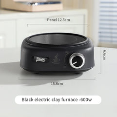 Electric Ceramic Stove, Mocha Pot, Household Coffee Pot, Heating Base, Universal 220V 600W