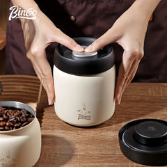 Bincoo 1200ml Vacuum Sealed Coffee Canister