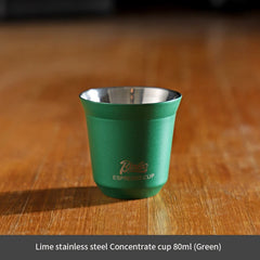 304 Stainless Steel Espresso Mugs 80ML