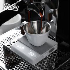 Bincoo Mini Smart Espresso Scale with Timer (2kg/0.1g, g/oz/ml, USB)